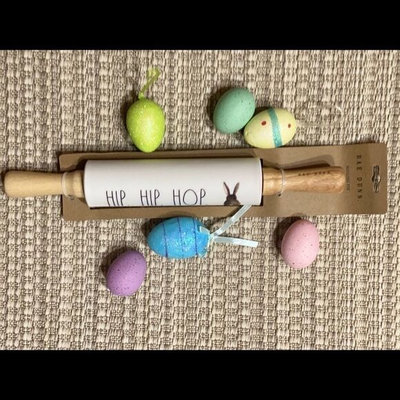 Rae Dunn Easter Rolling Pin - Picture 6 of 7